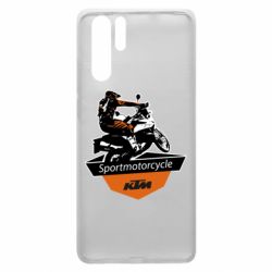 Чехол для Huawei P30 Pro KTM Sportmotorcycle Art - PrintSalon