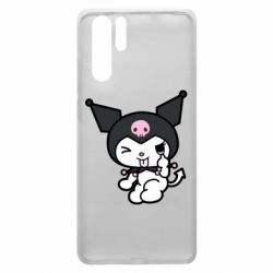Чехол для Huawei P30 Pro Kuromi hello kitty - PrintSalon