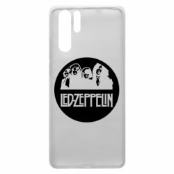 Чехол для Huawei P30 Pro Led Zeppelin in a circle