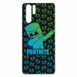 Чехол для Huawei P30 Pro Marshmello Fortnite Dab Neon - PrintSalon