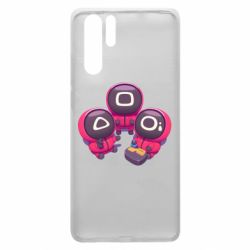 Чехол для Huawei P30 Pro Милые солдаты из игры в кальмара - PrintSalon