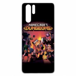 Чехол для Huawei P30 Pro Minecraft Dungeons new - PrintSalon