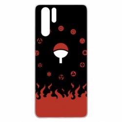 Чехол для Huawei P30 Pro Naruto Sasuke Uchiha Sharingan - PrintSalon