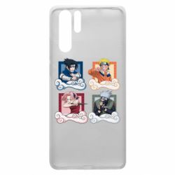 Чехол для Huawei P30 Pro Naruto team 7 in action - PrintSalon