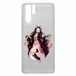 Чохол для Huawei P30 Pro Nezuko cat - PrintSalon