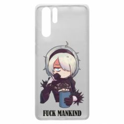 Чохол для Huawei P30 Pro Nier. Fuck Mankind - PrintSalon