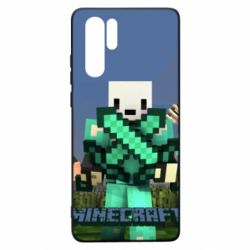 Чехол для Huawei P30 Pro Novaskin Minecraft - PrintSalon