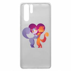 Чохол для Huawei P30 Pro Парочка. Котики - PrintSalon