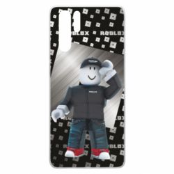 Чохол для Huawei P30 Pro Roblox And Metal Logo - PrintSalon