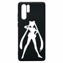 Чохол для Huawei P30 Pro Sailor Moon silhouette - PrintSalon