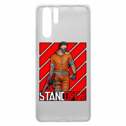 Чехол для Huawei P30 Pro Standoff 2 Red Logo - PrintSalon