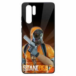 Чехол для Huawei P30 Pro Standoff 2 Terrorist in a gas mask - PrintSalon
