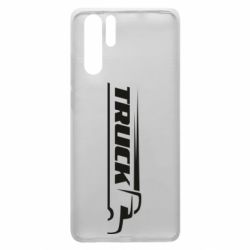 Чехол для Huawei P30 Pro Truck simple art - PrintSalon
