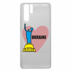 Чехол для Huawei P30 Pro Ukraine in heart - PrintSalon