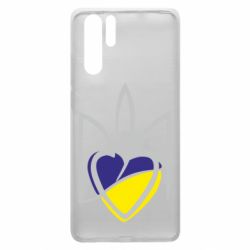 Чехол для Huawei P30 Pro Ukrainian heart - PrintSalon