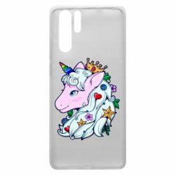 Чехол для Huawei P30 Pro Unicorn Princess - PrintSalon