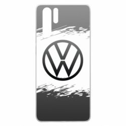 Чохол для Huawei P30 Pro Volkswagen logo and grunge - PrintSalon