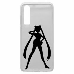 Чохол для Huawei P30 Sailor Moon silhouette - PrintSalon