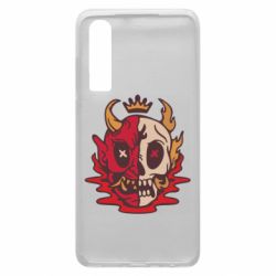 Чехол для Huawei P30 Skull face - PrintSalon