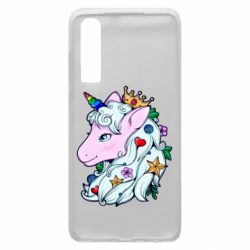 Чехол для Huawei P30 Unicorn Princess - PrintSalon