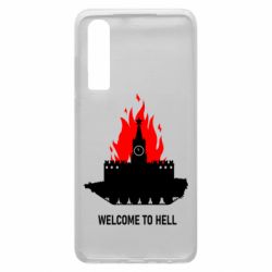 Чехол для Huawei P30 Welcome to Hell - PrintSalon