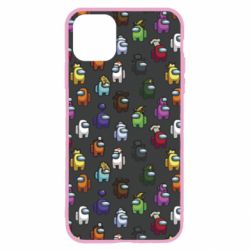Чехол для iPhone 11 Among Us Pattern - PrintSalon