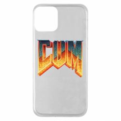 Чехол для iPhone 11 Cum Doom logo - PrintSalon