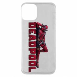 Чехол для iPhone 11 Дэдпул арт - PrintSalon