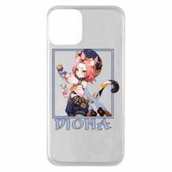 Чехол для iPhone 11 Diona Genshin Impact - PrintSalon
