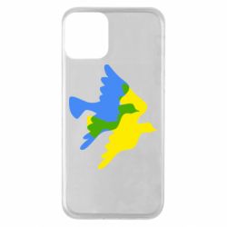 Чехол для iPhone 11 Dove flag of Ukraine - PrintSalon