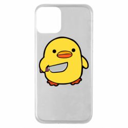 Чохол для iPhone 11 Duckling With A Knife - PrintSalon