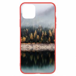Чехол для iPhone 11 Forest by the lake - PrintSalon