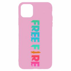 Чехол для iPhone 11 Free fire gradient logo - PrintSalon