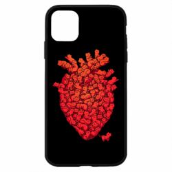 Чехол для iPhone 11 Heart of many cats - PrintSalon