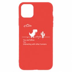 Чехол для iPhone 11 Internet Dinosaur - PrintSalon