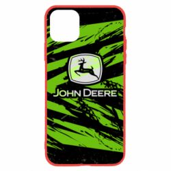 Чохол для iPhone 11 John Deere and green background - PrintSalon