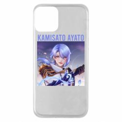 Чехол для iPhone 11 Kamisato Ayato - PrintSalon