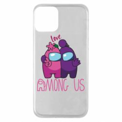 Чехол для iPhone 11 Love is Among Us - PrintSalon