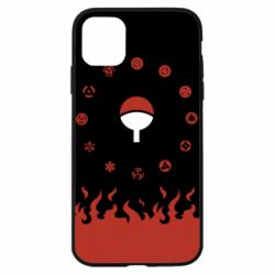 Чехол для iPhone 11 Naruto Sasuke Uchiha Sharingan - PrintSalon