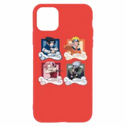 Чехол для iPhone 11 Naruto team 7 in action - PrintSalon