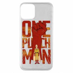 Чохол для iPhone 11 One Punch Man Saitama - PrintSalon