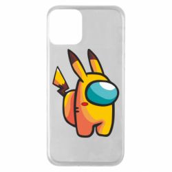 Чохол для iPhone 11 Pikachu Among Us - PrintSalon