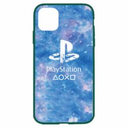 Чохол для iPhone 11 Playstation on tai dai background - PrintSalon