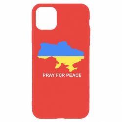 Чехол для iPhone 11 Pray for peace - PrintSalon