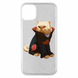 Чехол для iPhone 11 Pro Akatsuki angry cat - PrintSalon