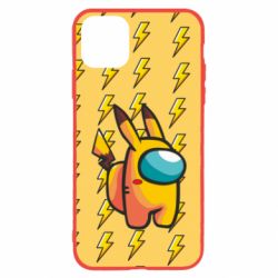 Чехол для iPhone 11 Pro Among Us - Pikachu skin - PrintSalon