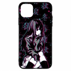 Чохол для iPhone 11 Pro Anime Girl Glitch - PrintSalon