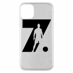 Чехол для iPhone 11 Pro Cristiano Ronaldo Silhouette Art - PrintSalon