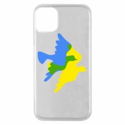 Чехол для iPhone 11 Pro Dove flag of Ukraine - PrintSalon