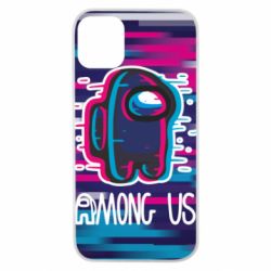 Чехол для iPhone 11 Pro Glitch Among Us - PrintSalon